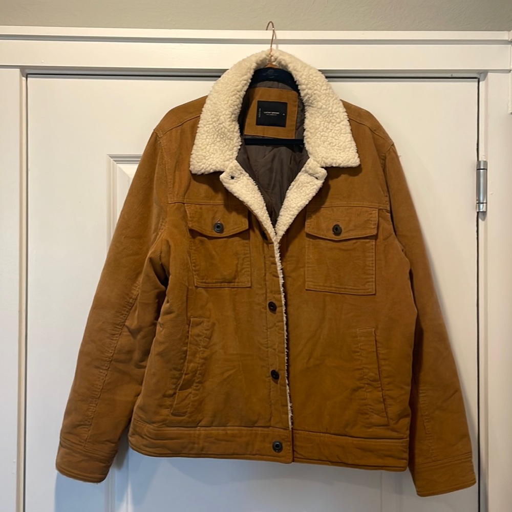 Tan Corduroy Jacket